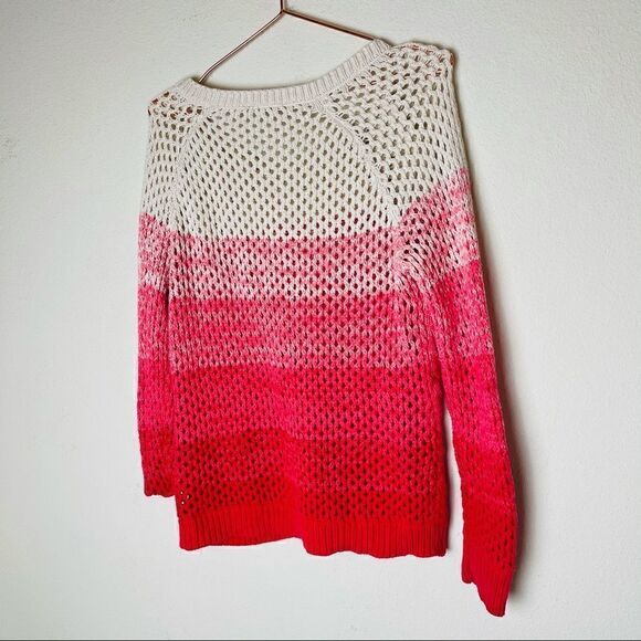 EUC ANGL Cream Boho Gradient Sweater Small - Picture 5 of 5